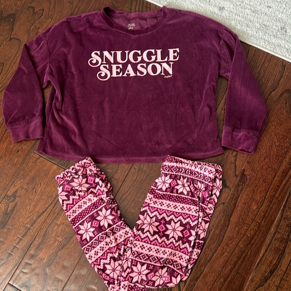 Justice small pajamas set - Picture 2 of 3